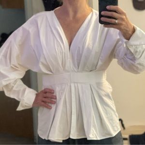 H & M White Blouse
